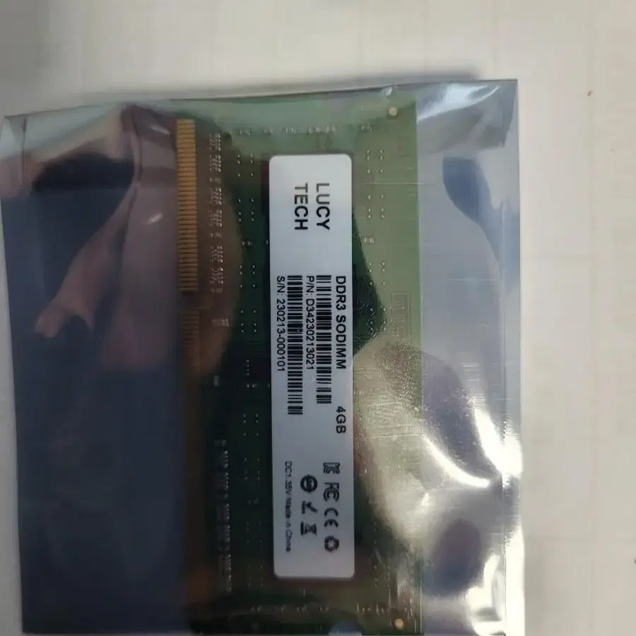 노트북램 DDR3 4GB 저전력 PC3L-12800 새상품