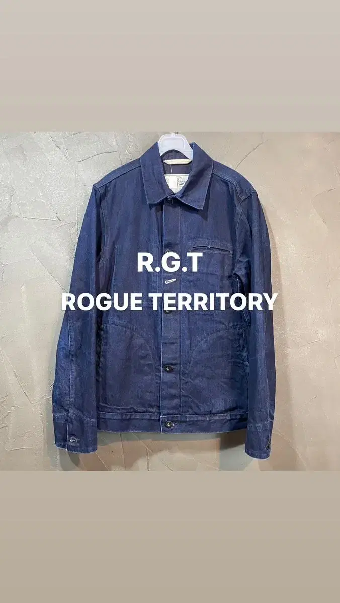 [M] ROGUE TERRITORY 로그테리토리 데님 자켓