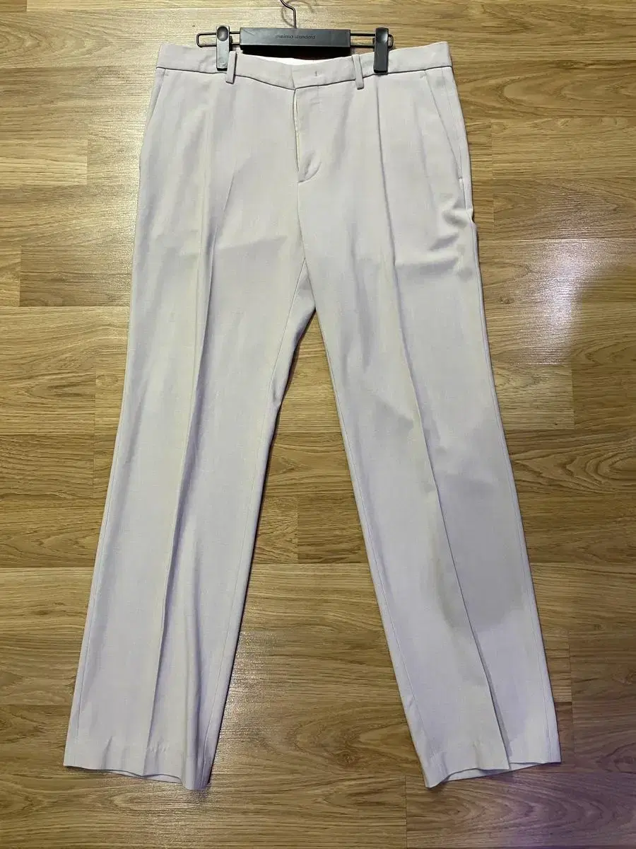 Glossstudio Semi Wide Slacks in Warm Beige