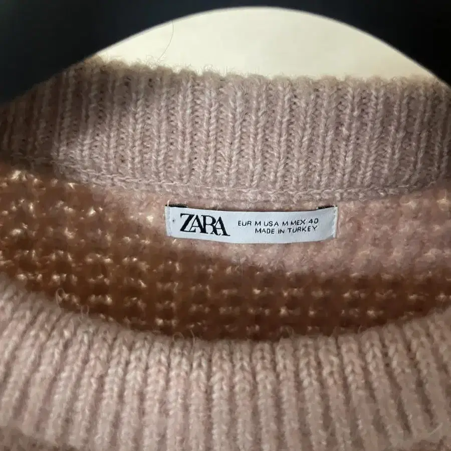 자라(zara) 니트 pink m사이즈