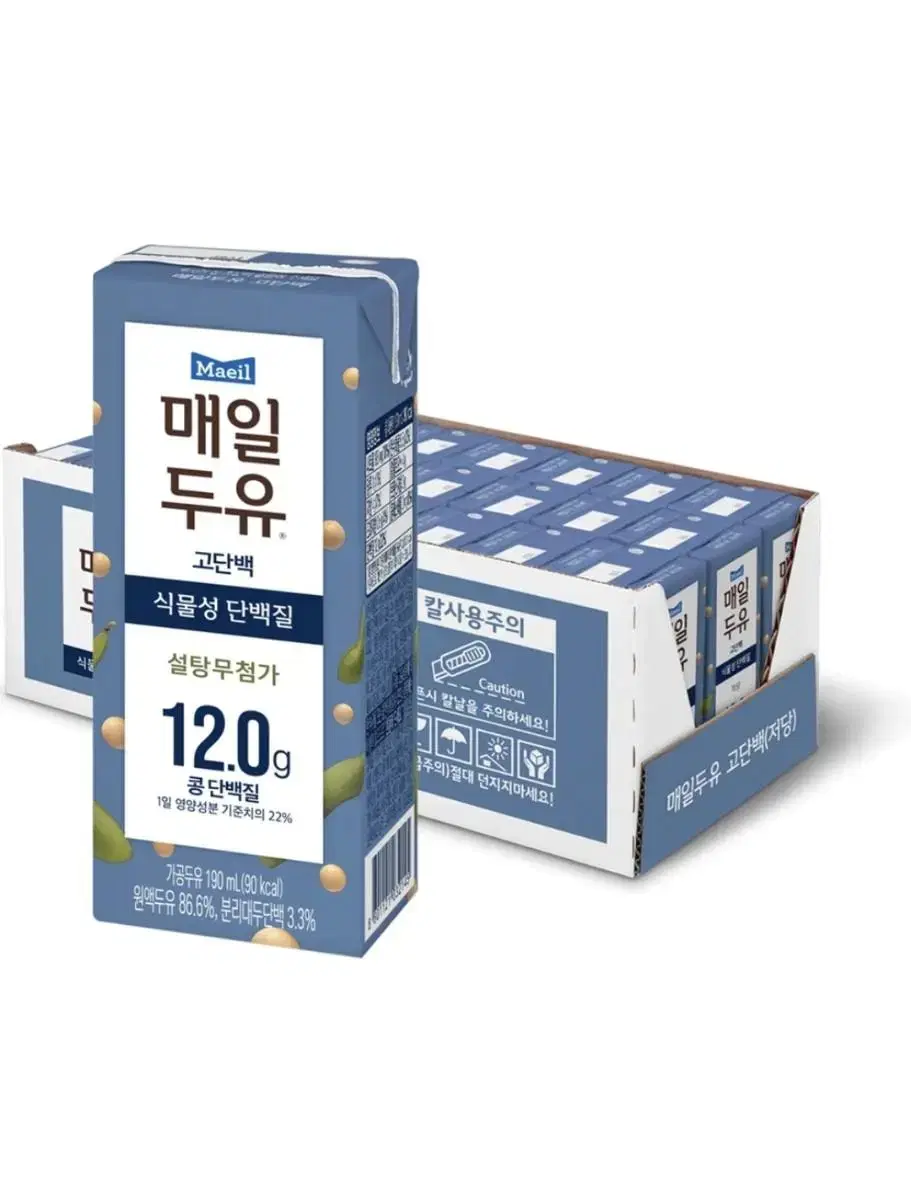 매일두유 고단백 190ml 24팩 무료배송 두유 멸균두유