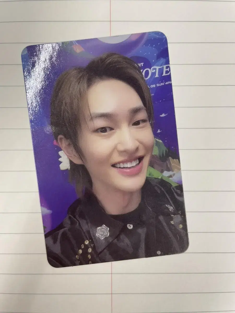 Shinee onew Circle hottracks Pansa unreleased photocard (+unsealed photobook available)