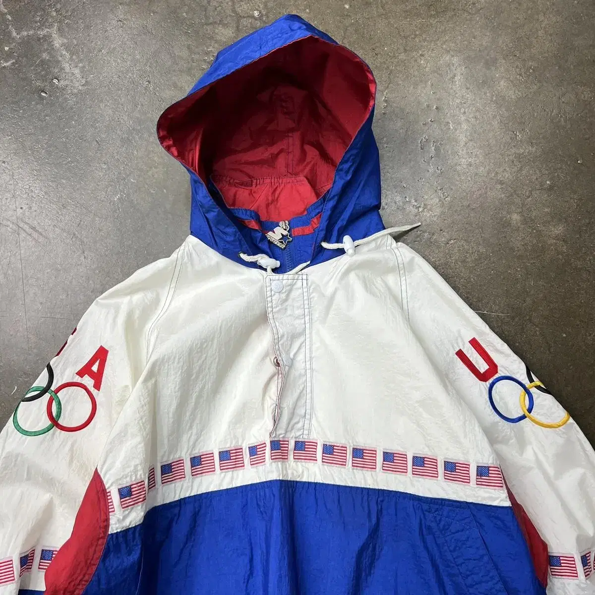 Vintage Starter Flag Wind Jacket (L)