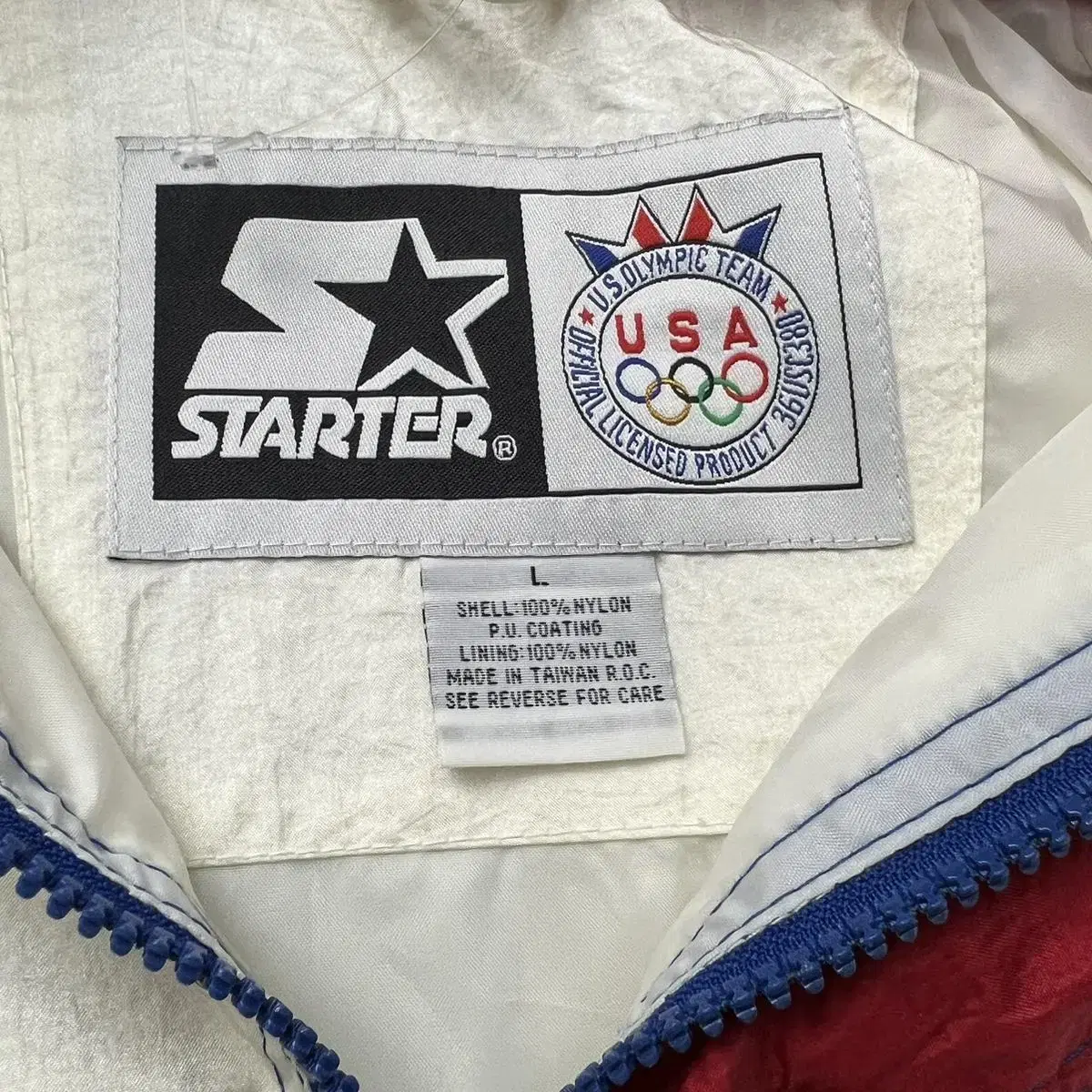 Vintage Starter Flag Wind Jacket (L)