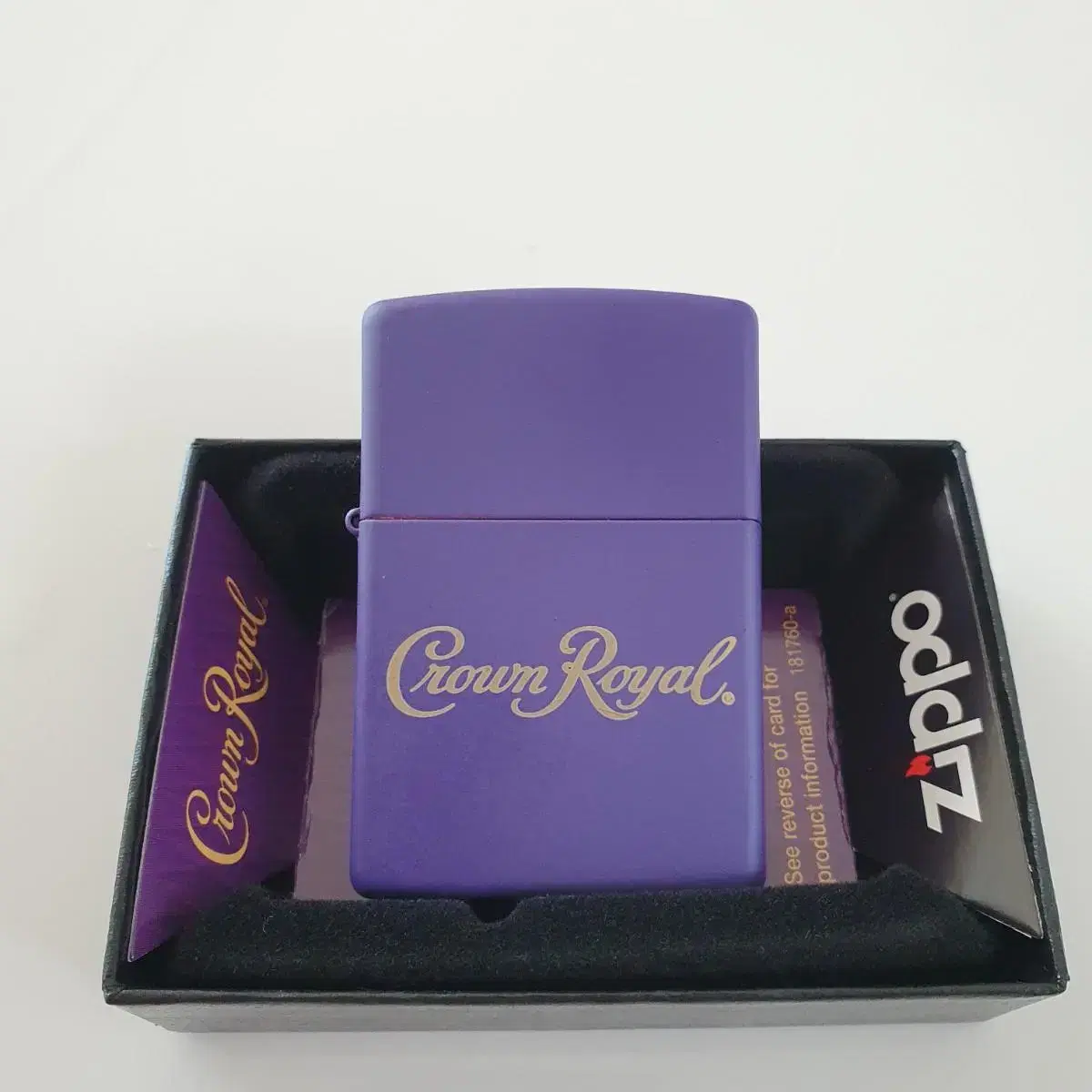 49460 CROWN ROYAL 정품 미개봉 새 지포라이터