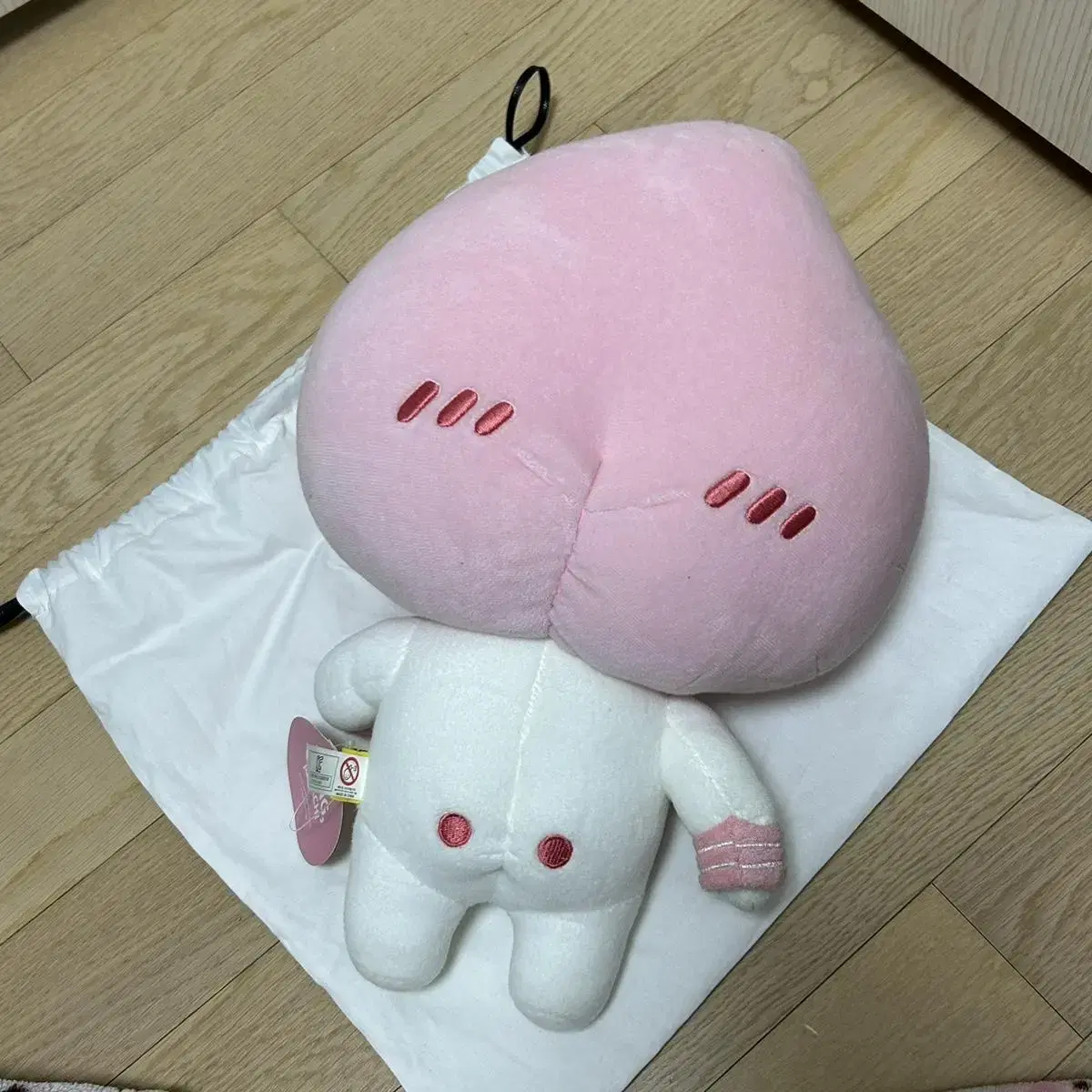 카카오프렌즈 홈트 운동하는 어피치 인형 (35cm)