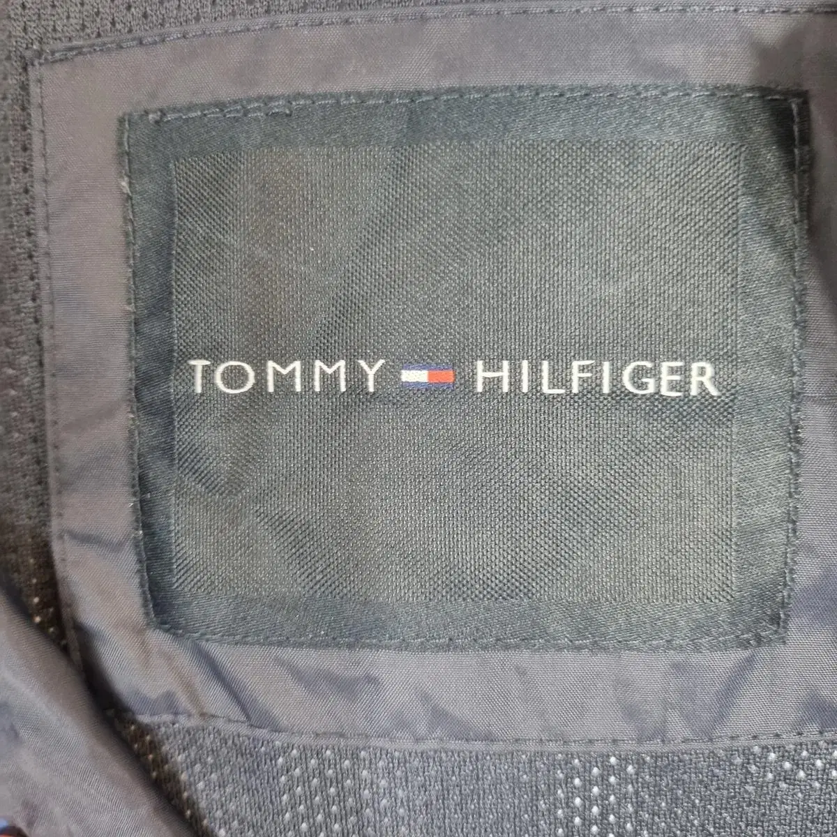 tommy hilfiger 타미힐피거 블루 바람막이