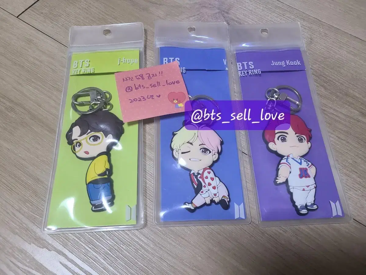 BTS 타이니탄 키링