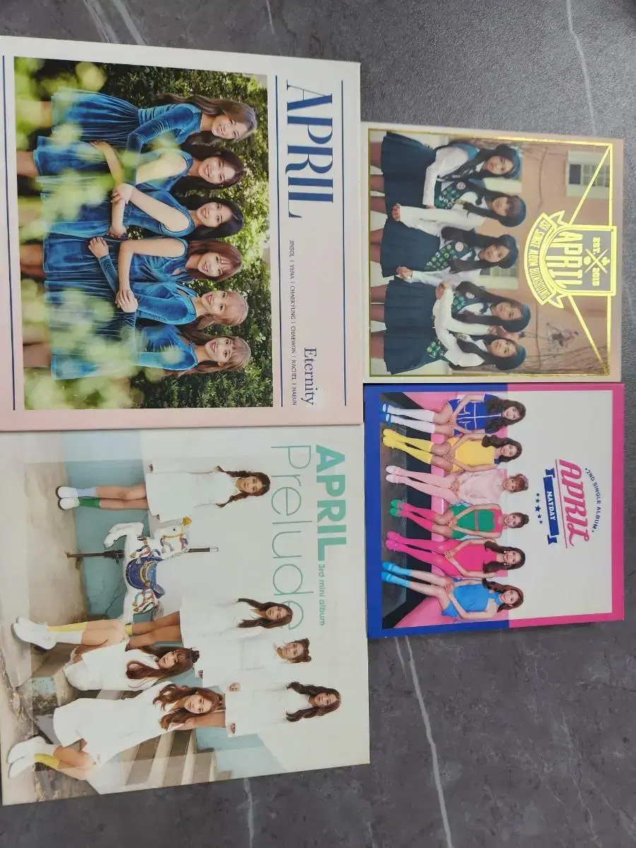 에이프릴 CD음반 9EA SET