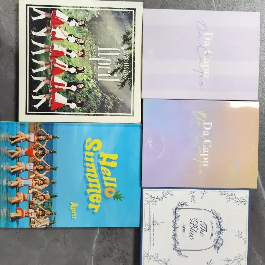 에이프릴 CD음반 9EA SET