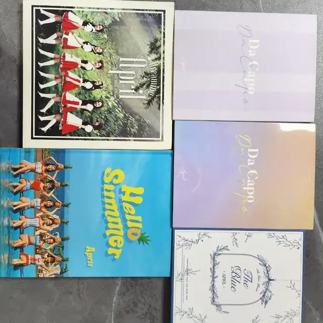 에이프릴 CD음반 9EA SET