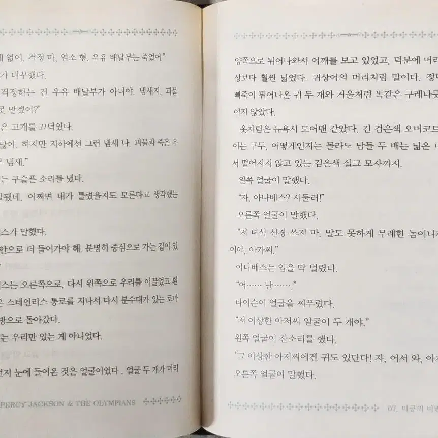 퍼시잭슨과 올림포스의 신/와이즈아이/8권/택포