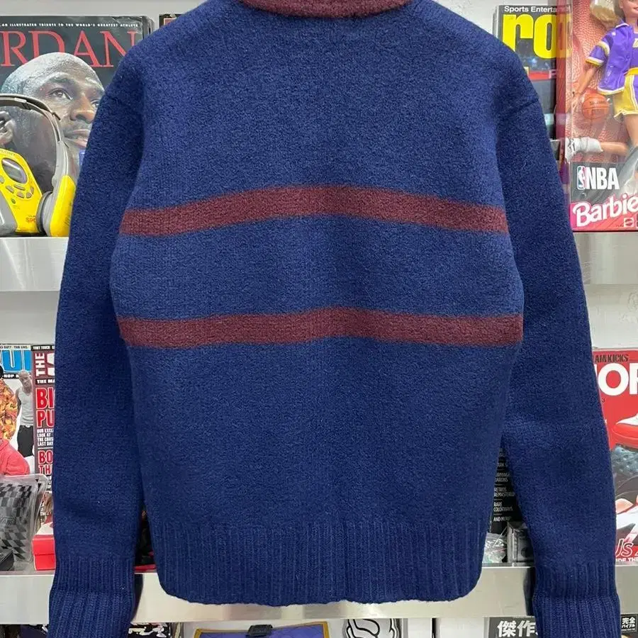 90s 폴로스포츠 polo sport v neck wool knit