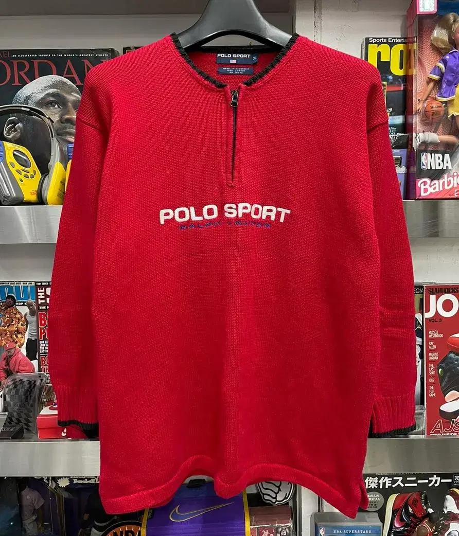 90s polo sport half zip sweater 폴로스포츠