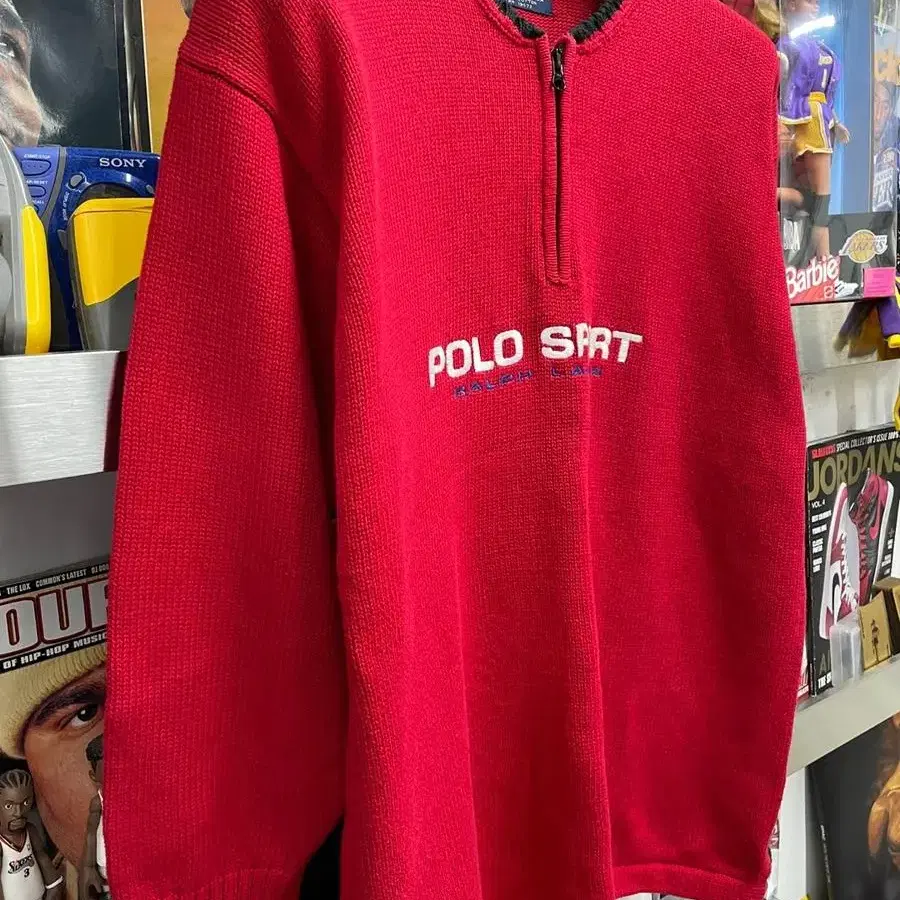 90s polo sport half zip sweater 폴로스포츠