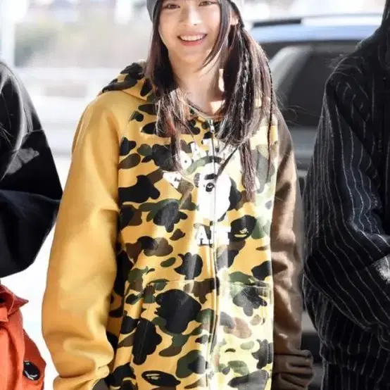 BAPE 베이프 1st 카모 컬리지 티 L사이즈