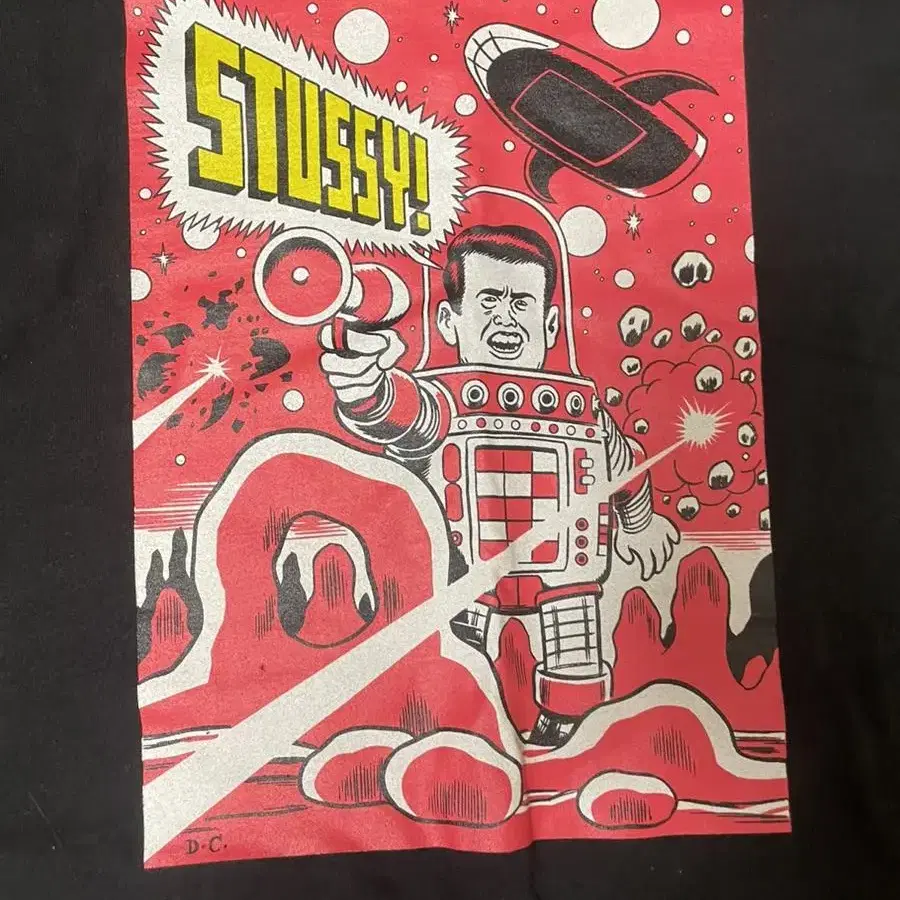 stussy 스투시 Daniel Clowes 콜라보 티셔츠 M