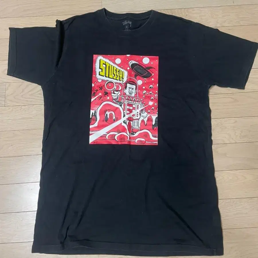 stussy 스투시 Daniel Clowes 콜라보 티셔츠 M