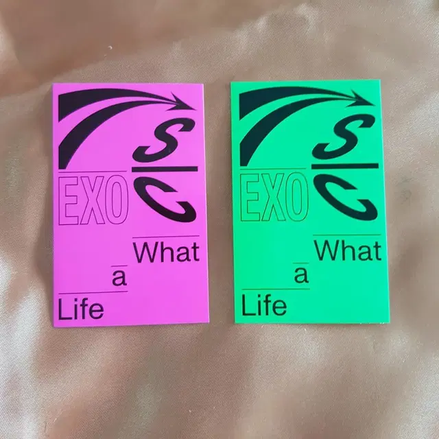 엑소앨범 음악cd SC What a life 포스터+사진 증정