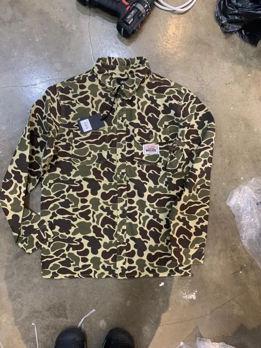 Stussy Camo Work Shirt