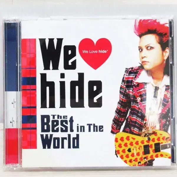 '히데 베스트 앨범 We Love hide' 띠지 있는 앨범 음반 팝니다