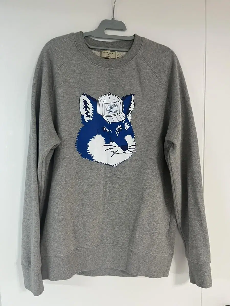 메종 키츠네 x colette crewneck