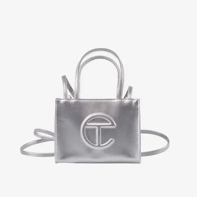 텔파 스몰 쇼핑 백 실버 Telfar silver