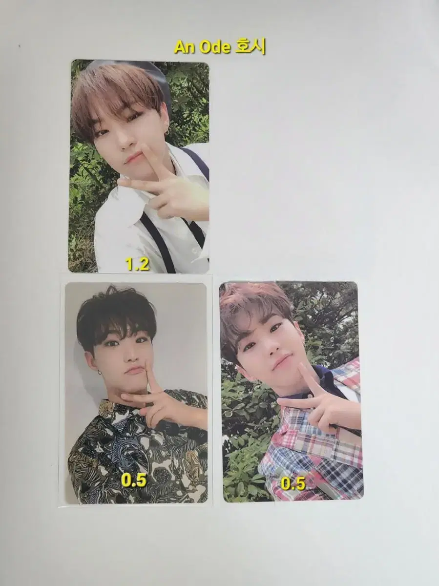 Seventeen Unod hoshi photocard WTS