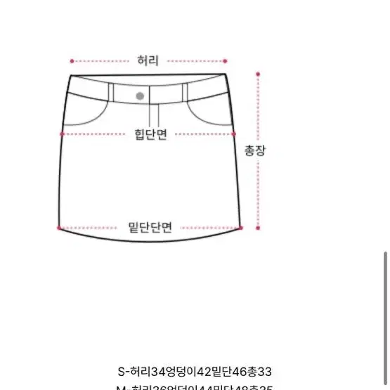 슬로우베리 플리츠 데님 스커트 M사이즈