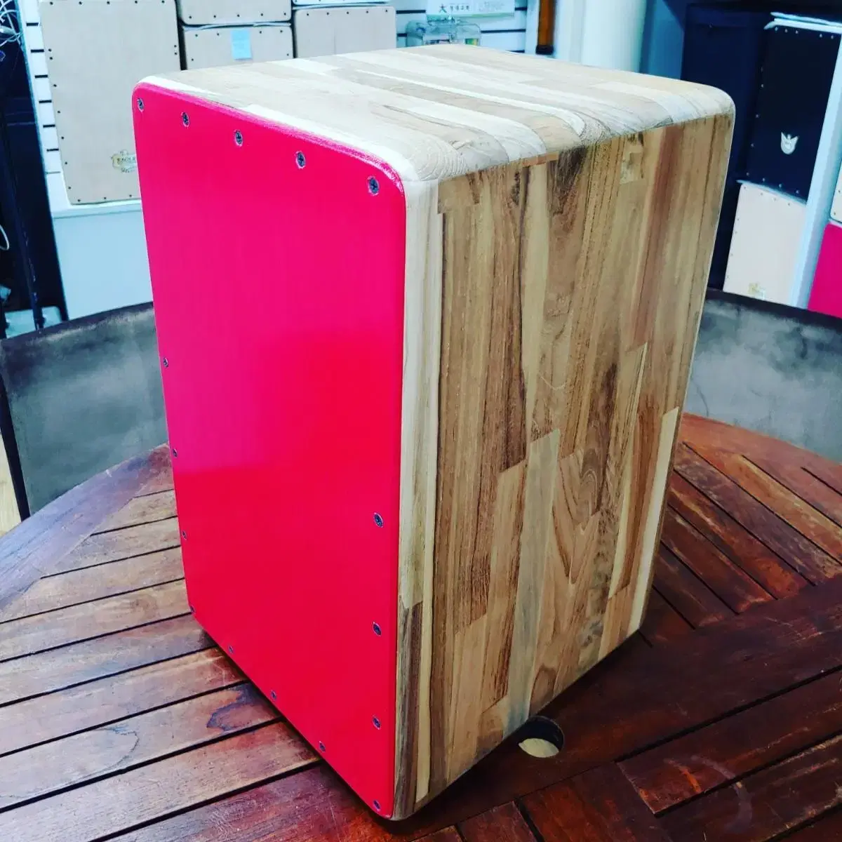 카혼 타악기 핸드메이드 이글카혼 CAJON