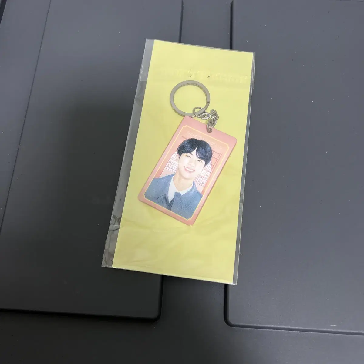 bangtan muster4 lenticular keyring seokjin