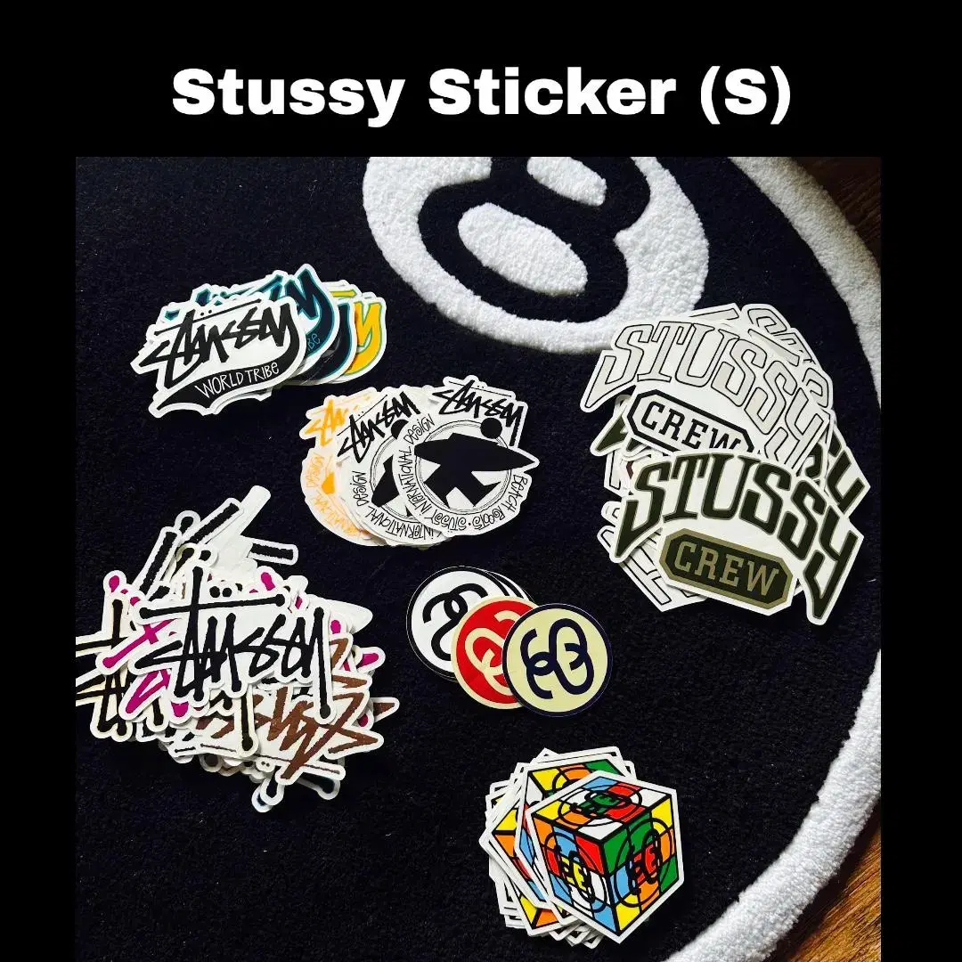 Stussy 스투시 시그니처 스티커 (공홈발) S/A/B/C