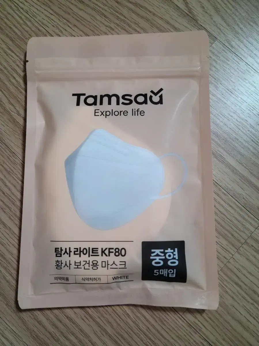 디스커버 연황사 건강마스크(KF80)(중형) 50매입