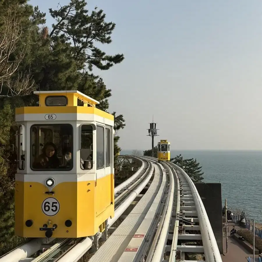 부산 미포 해변열차 구합니다