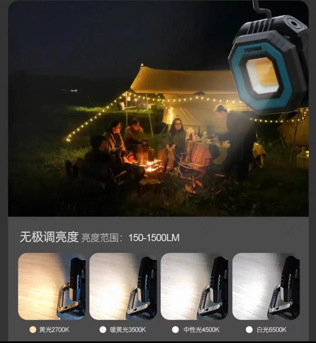 LOVORK Camping Light