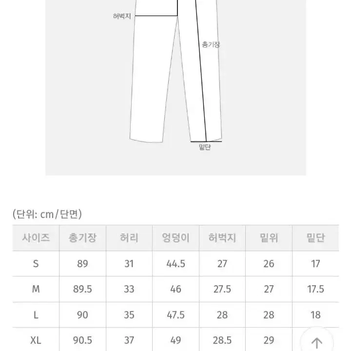 새 상품)육육 걸즈 아이스청 L 15000원