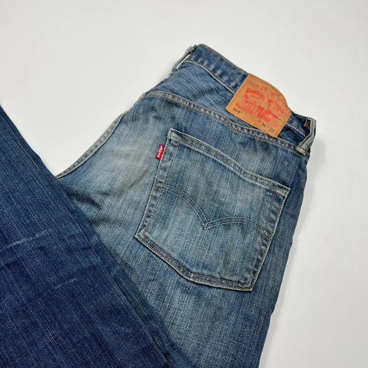 Levi's 504 Original Denim Pants Jeans (34")