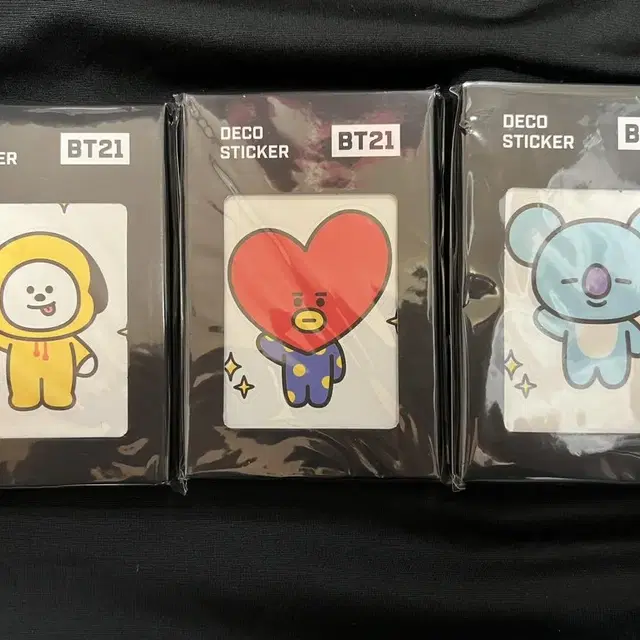 (일괄) BT21 데코스티커 타타 코야 치미