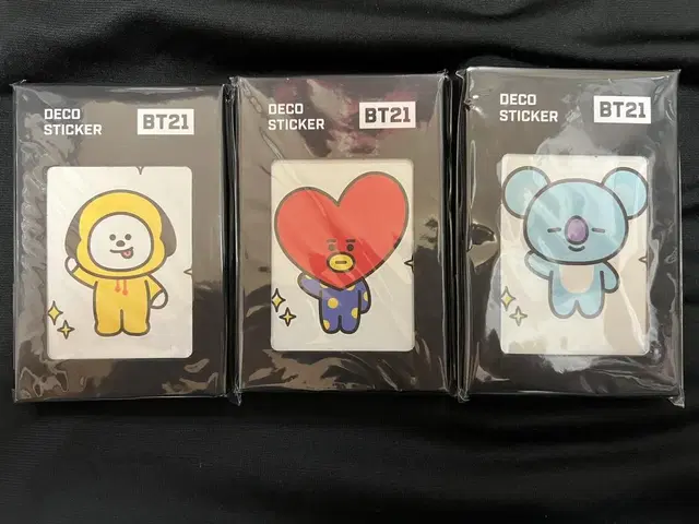 (일괄) BT21 데코스티커 타타 코야 치미