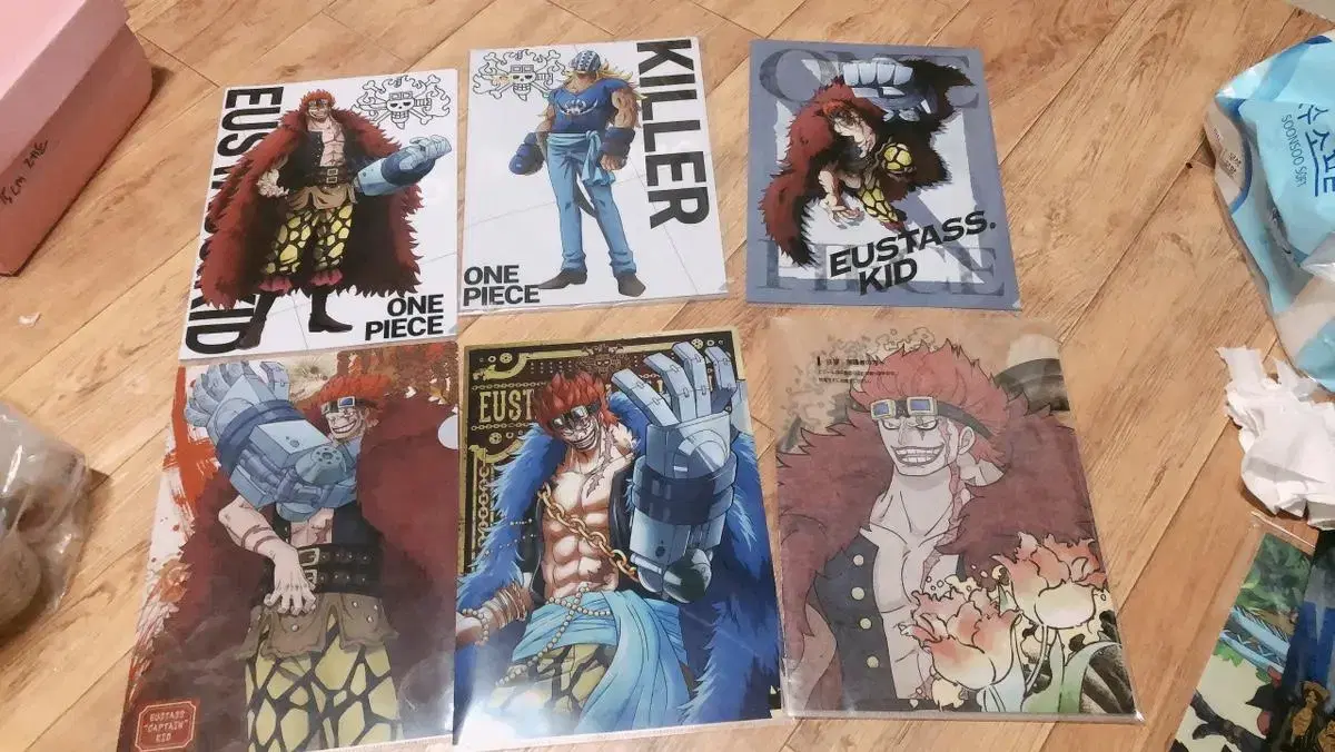 ONEPIECE Kid/Killer Clearfiles in Bulk