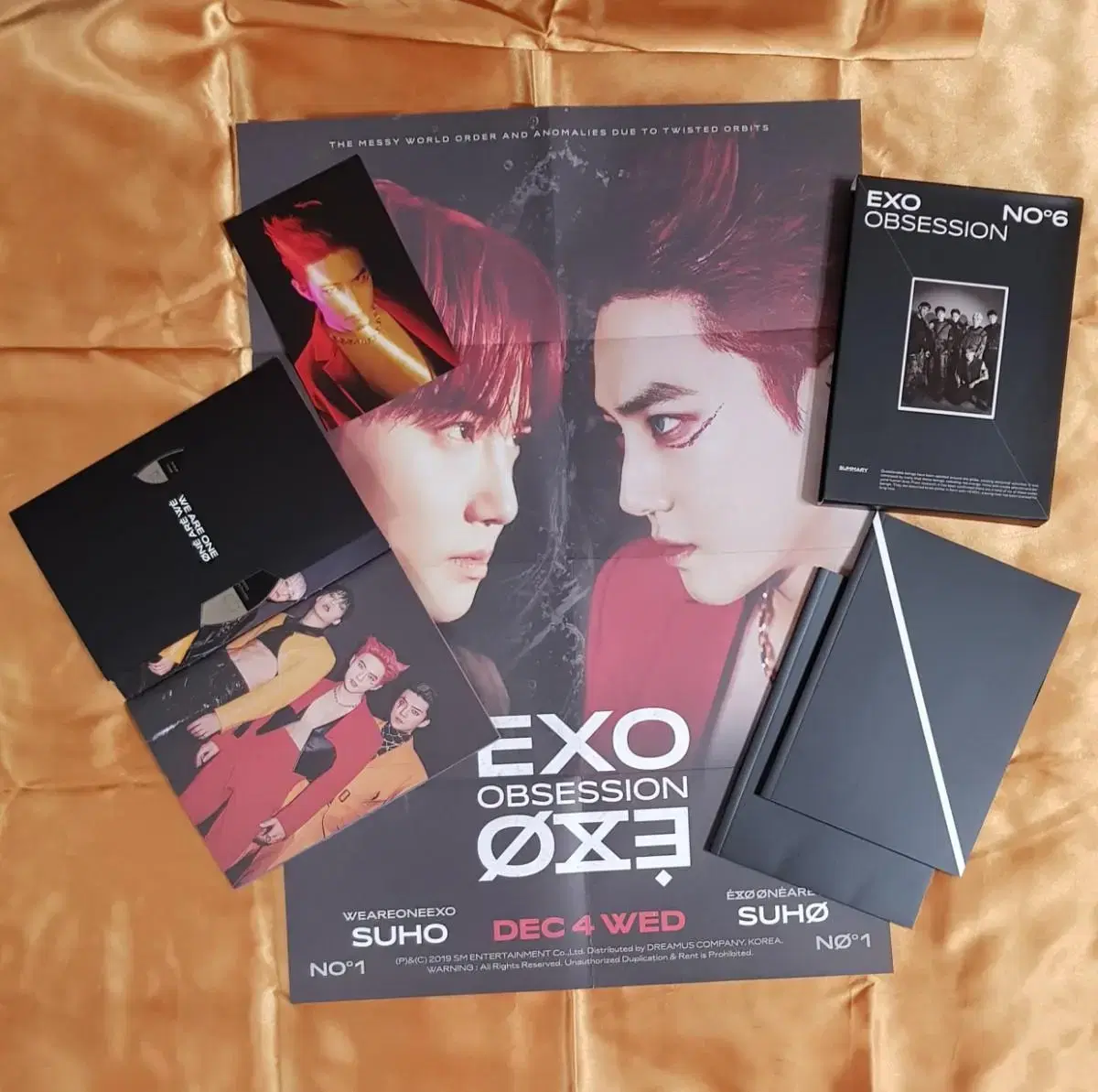 EXO's 6th album OBSESSION Ver.