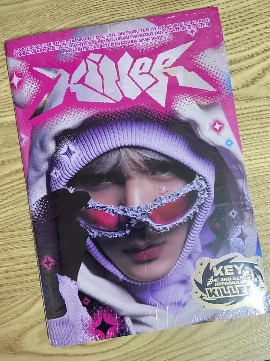 Shinee key Killer Repackage Killer album ZINE photobook Version (unsealed)