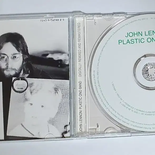 존 레논 Plastic Ono band 앨범 시디 CD