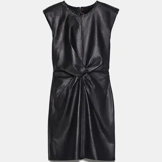 ZARA 자라 양가죽 레더 원피스 S LEATHER MINI DRESS