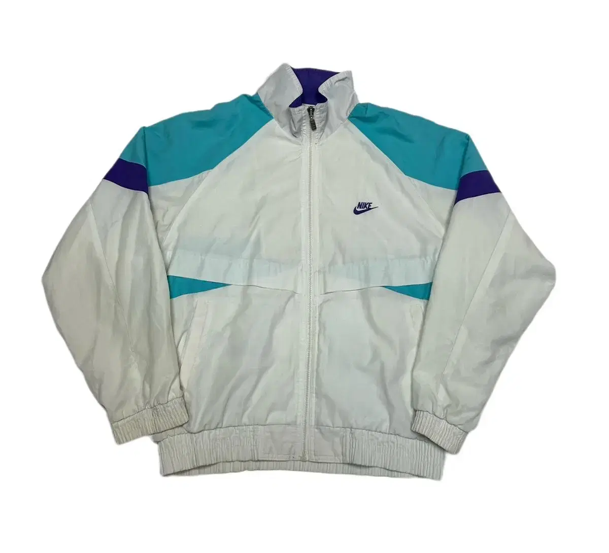 Nike 90s Old School Samnasport White Windbreaker L