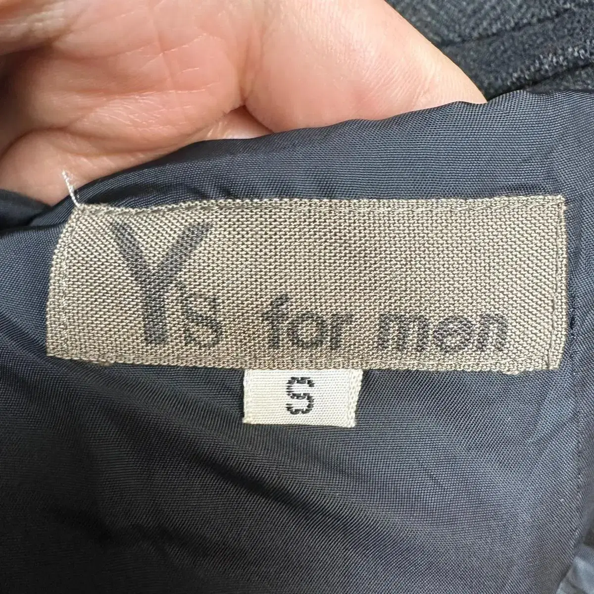 요지야마모토 Y's for men 블랙울자켓 S