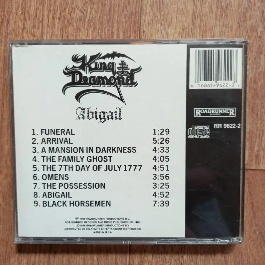 King diamond cd 킹다이아몬드 수입 시디