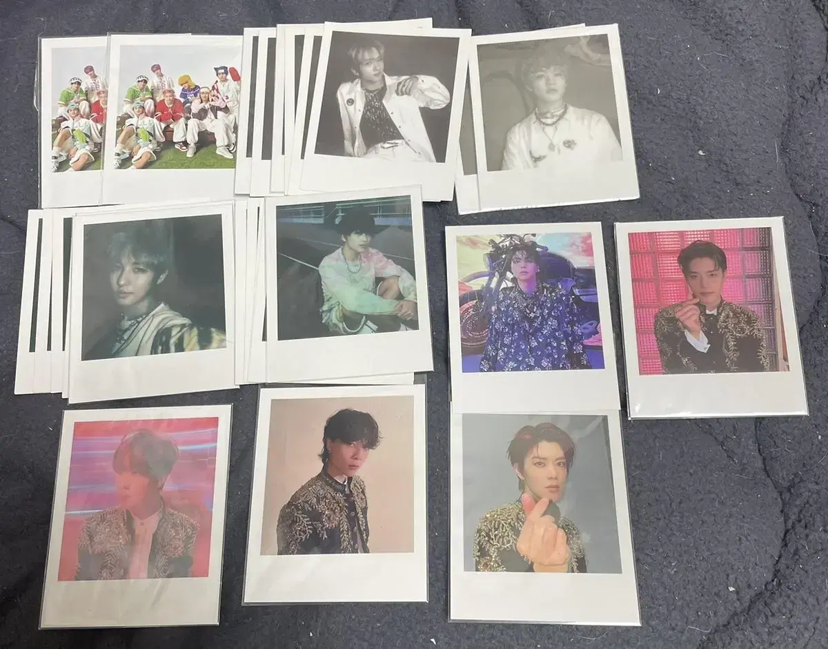 NCT polaroid wts jisung renjun chenle haechan taeil johnny Yuta