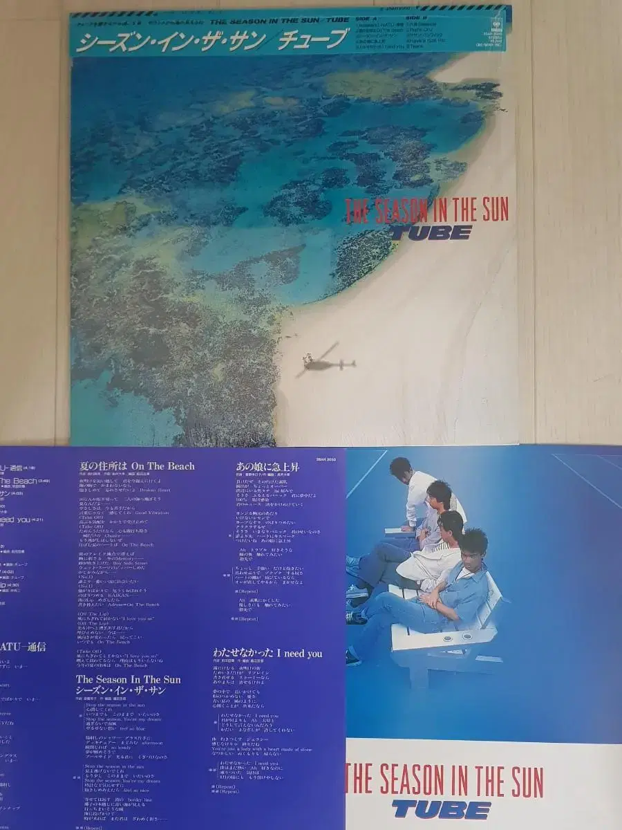 시티팝 튜브 Tube Season in the sun 바이닐 vinyl