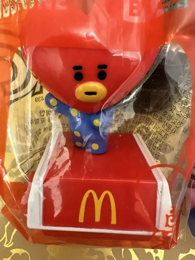 [미개봉]BT21 맥도날드 Mcdonalds  타타 한정 피규어